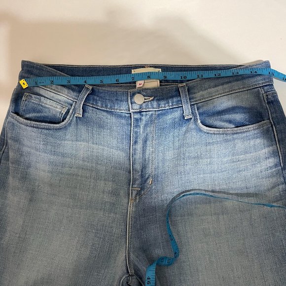 L'AGENCE Revolve Size 30 Sada High Rise Cropped Slim Jeans - Picture 8 of 10